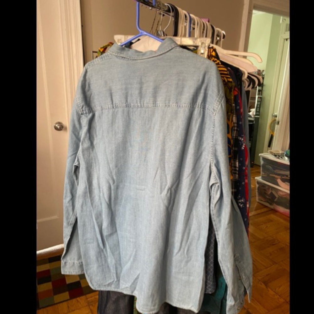 Divided Long Sleeve Button Down - image 3